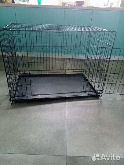 Клетка металлическая для щенка