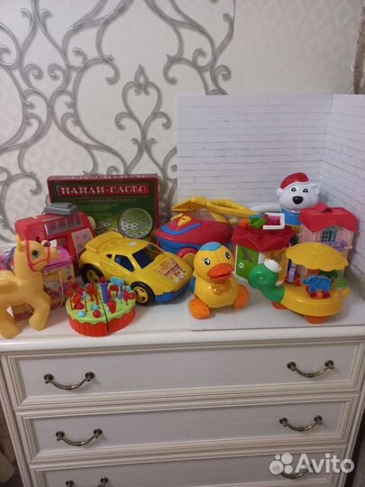 Развивающие игрушки от 1 года пакетом
