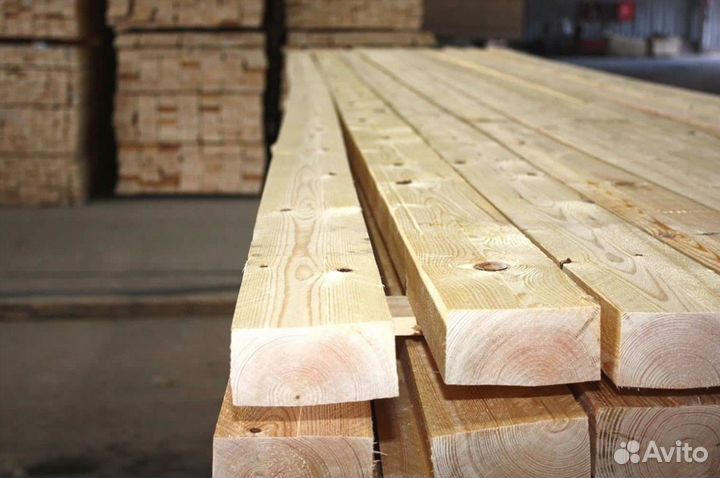 Брус обрезной Пиломатериалы