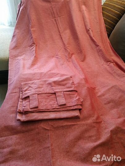 Шторы новые 2 шт (комплект)