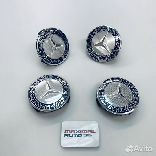 Заглушки колпачки mercedes amg