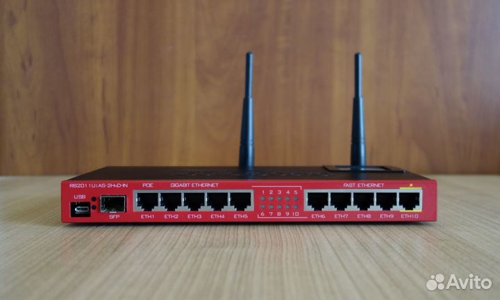 Wi-Fi роутер MikroTik RB2011UiAS-2HnD-IN