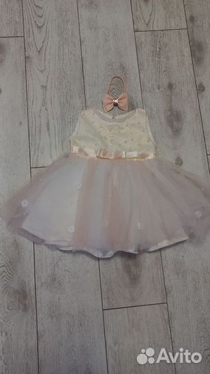 Платье праздничное на годик девочке