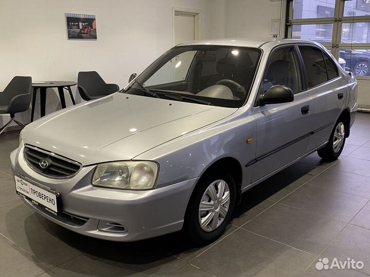 Hyundai Accent 1.5 AT, 2007, 222 925 км