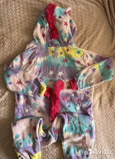 Кигуруми для взрослых единорог со звёздами, новый