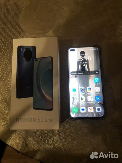 Телефон honor 50 lite