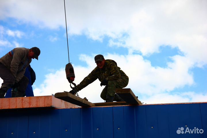 Сэндвич панели с завода