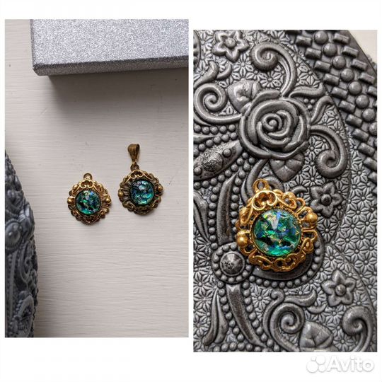 Серьги и подвески винтаж