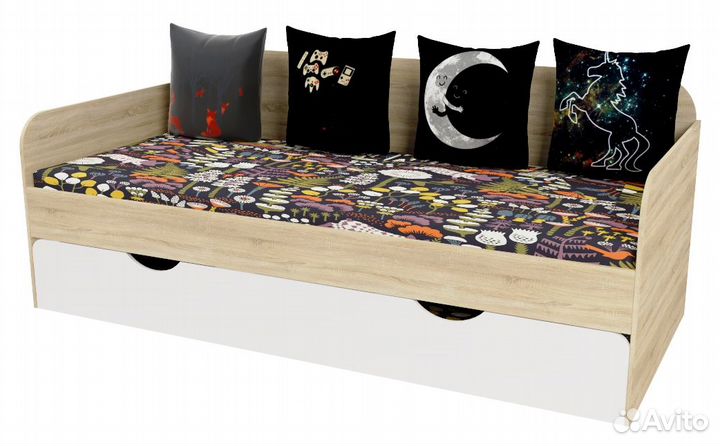 Детская кровать двойная 190х90, 180x80