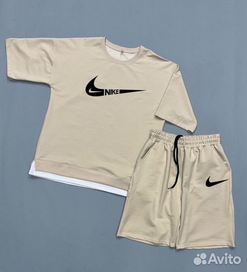 Костюм мужской летний Nike swoosh