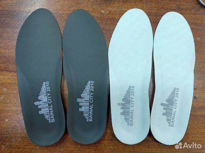 Стельки для обуви, мужские, натуральные