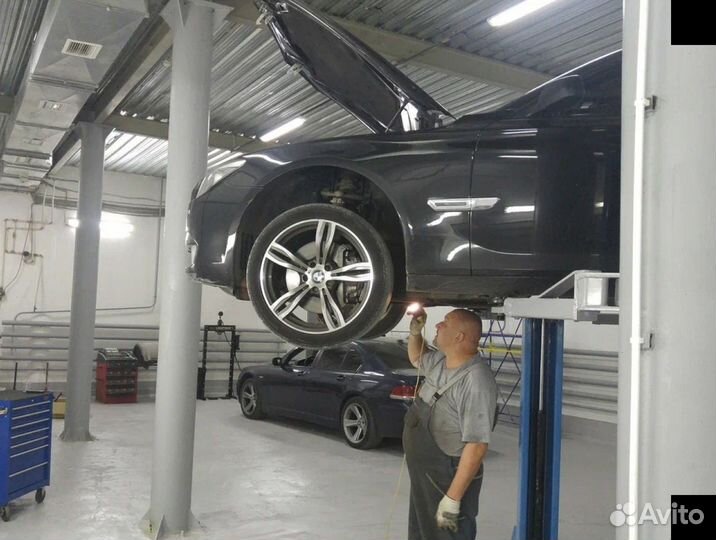 Сервис BMW Замена ремня гидроусилителя