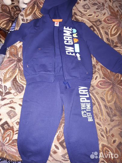 Детский костюм из футера