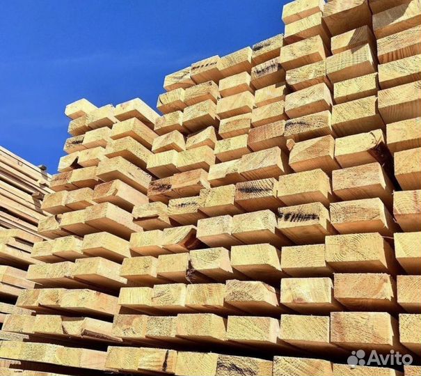 Доска обрезная 50х150х6000