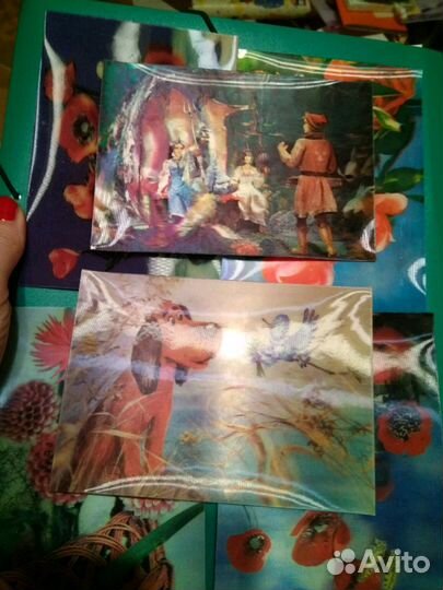 Стереооткрытки времён СССР новые