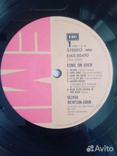 Виниловая пластинка,Olivia Newton-John, LP