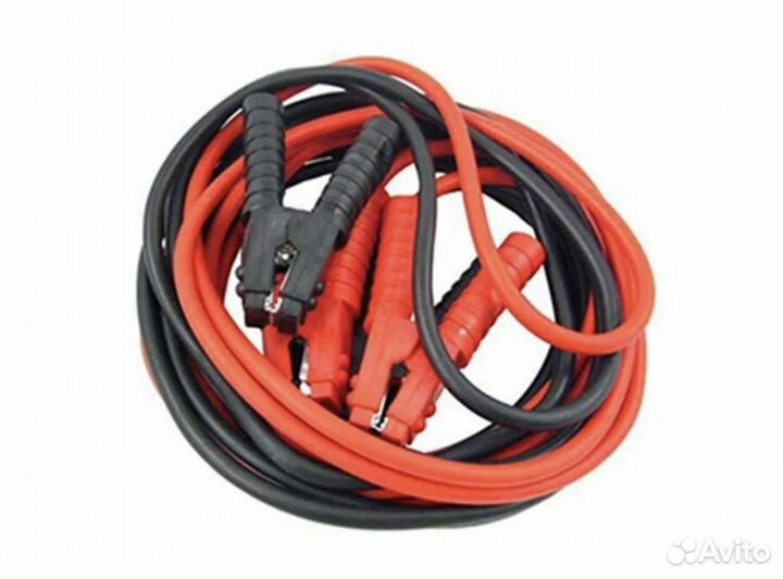 Прикуриватель акб 1000 Ампер изол. черно-красный