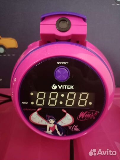 Часы радио winx vitek