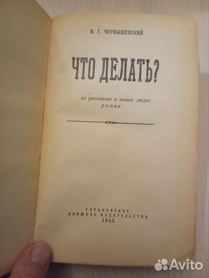 Н. Г. Чернышевский. Что делать