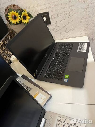 Современный игровой ноутбук Acer ssd 8гб GeForce