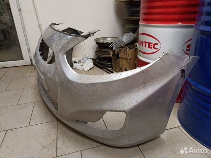 Бампер передний hyundai solaris 2012