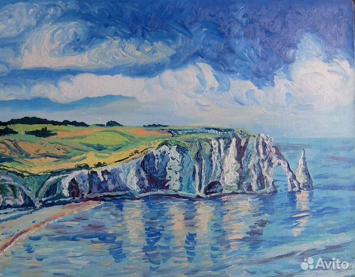 Морской бриз картина маслом