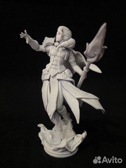 Фигурка Джайна Праудмур Варкрафт 3d печать