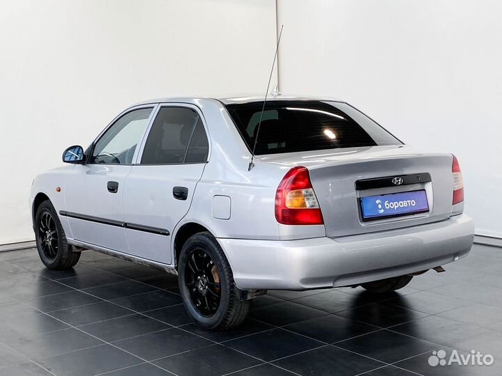 Hyundai Accent 1.5 AT, 2007, 200 962 км