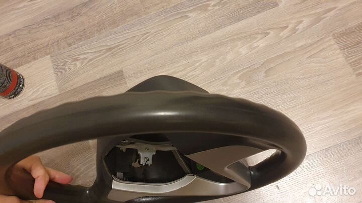 Руль hyundai solaris 1 в сборе