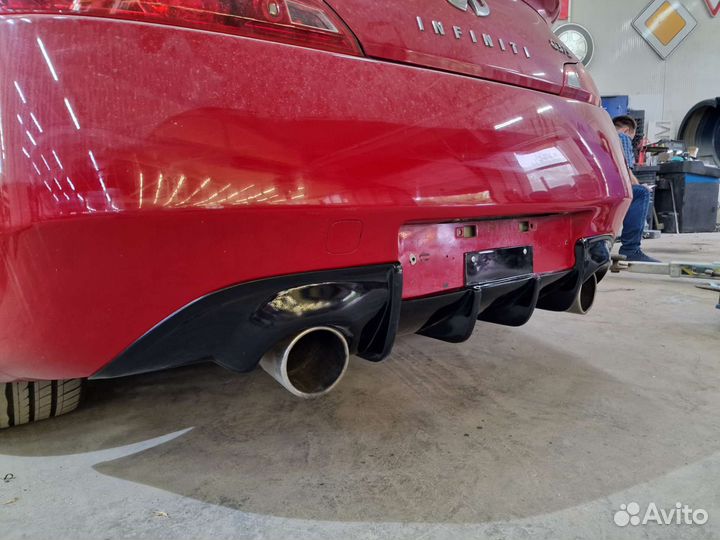 Тюнинг диффузор для infiniti G37 coupe