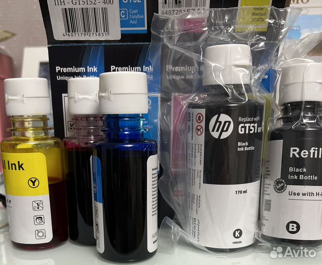 Краска для принтера hp