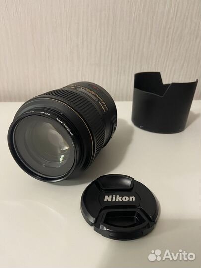 Объектив nikon nikkor AF-S VR Micro 105 mm f2.8