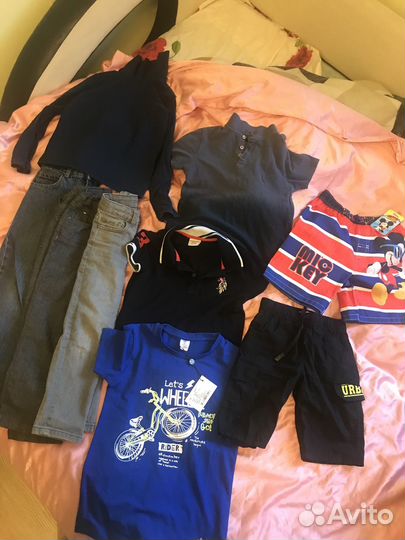 Вещи пакетом на мальчика 5-7 лет