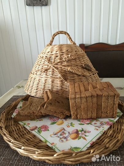 Хлебница плетеная