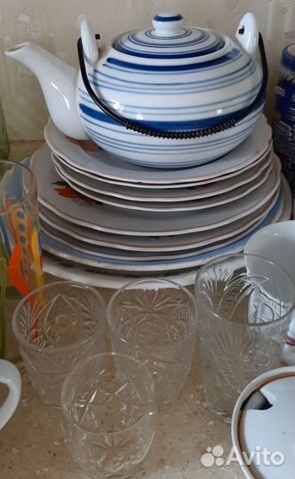 Набор посуды для дачи