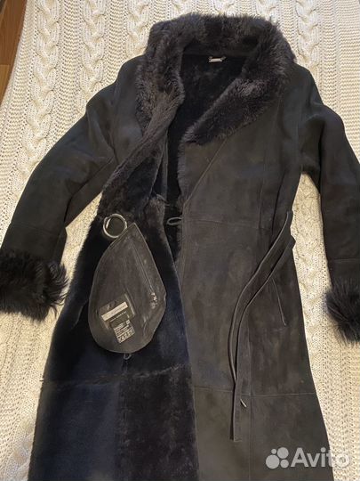 Дубленка натуральная женская 46 размер