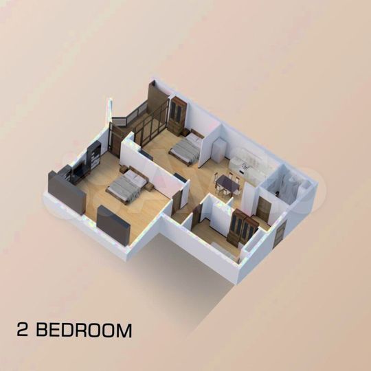 2-к. квартира, 75 м² (Грузия)