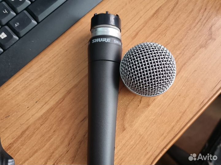 Микрофон для профессионалов вокальный shure 58