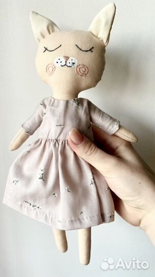 Мягкая текстильная игрушка ручной работы