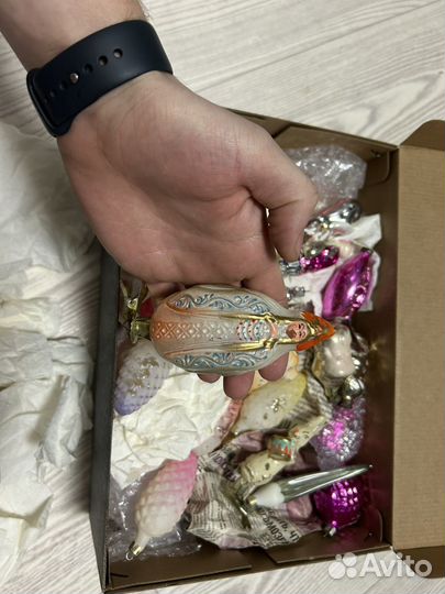 Ёлочные игрушки СССР