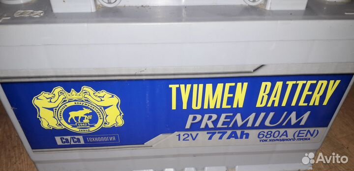 Аккумулятор tyumen battery 77Ah 12V