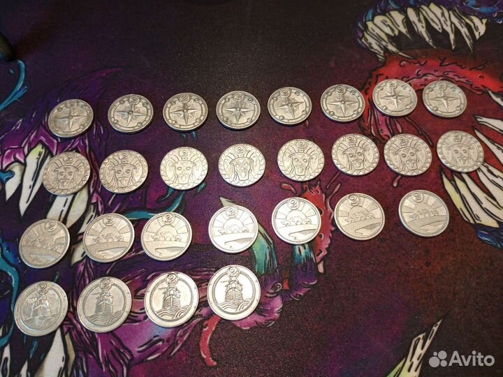 Монеты из пятерочки 