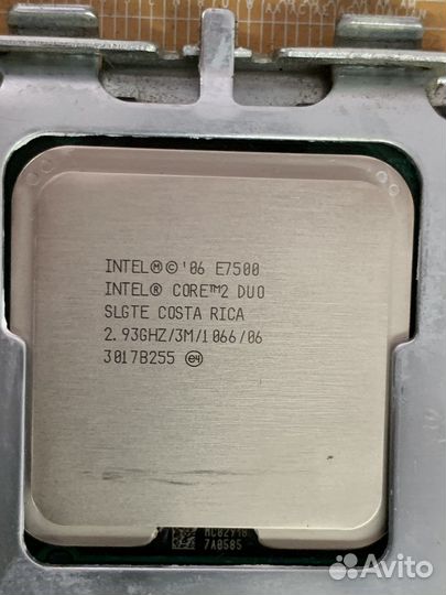 Набор материнская плата 775 сокет + процессор