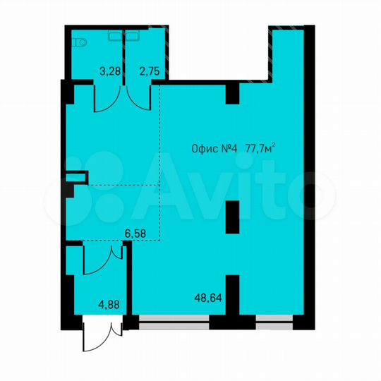 Свободного назначения, 73.1 м²