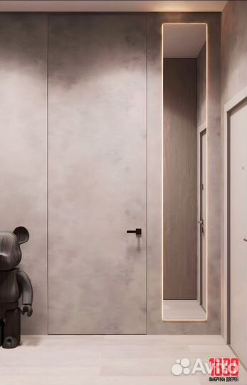 Двери межкомнатные скрытого монтажа под покраску