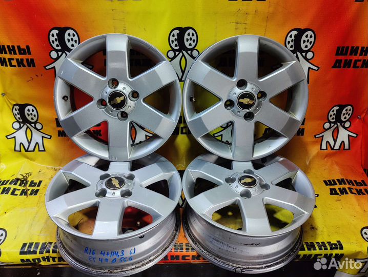 Литые диски R16 4*114.3 dia56.6 et49