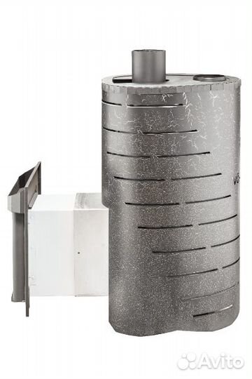 Дровяная банная печь «Ферингер» Мини в кожухе