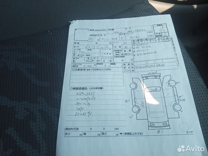 В разбор из Японии Peugeot 3008 T84 EP6CDT 2013