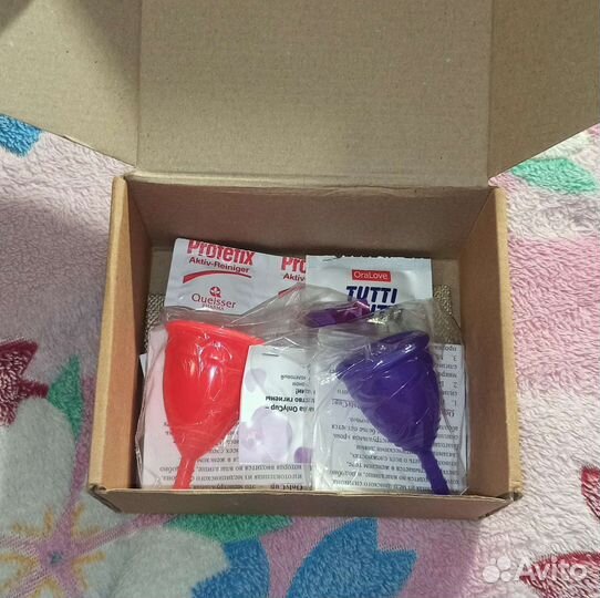 Набор новых менструальных чаш