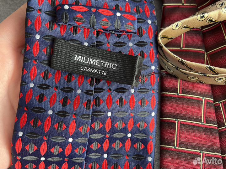 Галстук мужской пакетом 6 штук